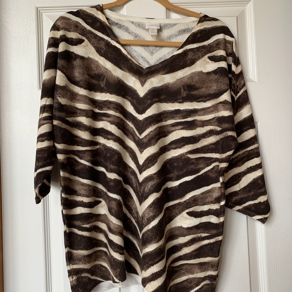 Sweater - light weight sweater by Chico’s.